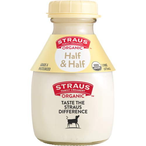 Organic Half & Half - Straus Family Creamery