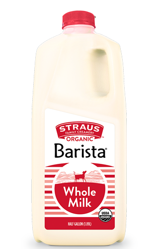 straus barista organic whole milk