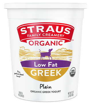 straus low fat plain greek yogurt