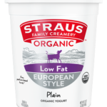 straus low fat european style plain organic yogurt 32 oz