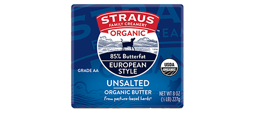 85% Butterfat Unsalted European Style Butter