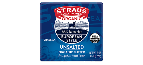 85% Butterfat Unsalted European Style Butter