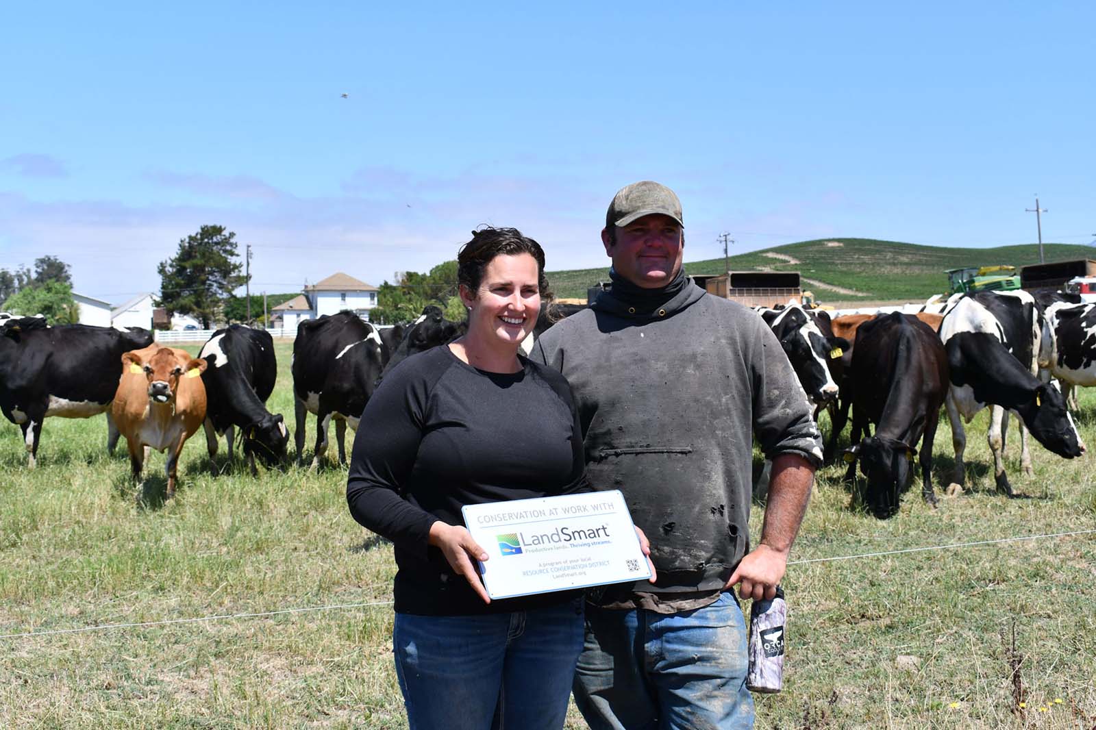 Jessica and Ben Silacci of Silacci Dairy