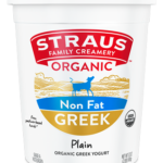 straus non fat greek plain yogurt