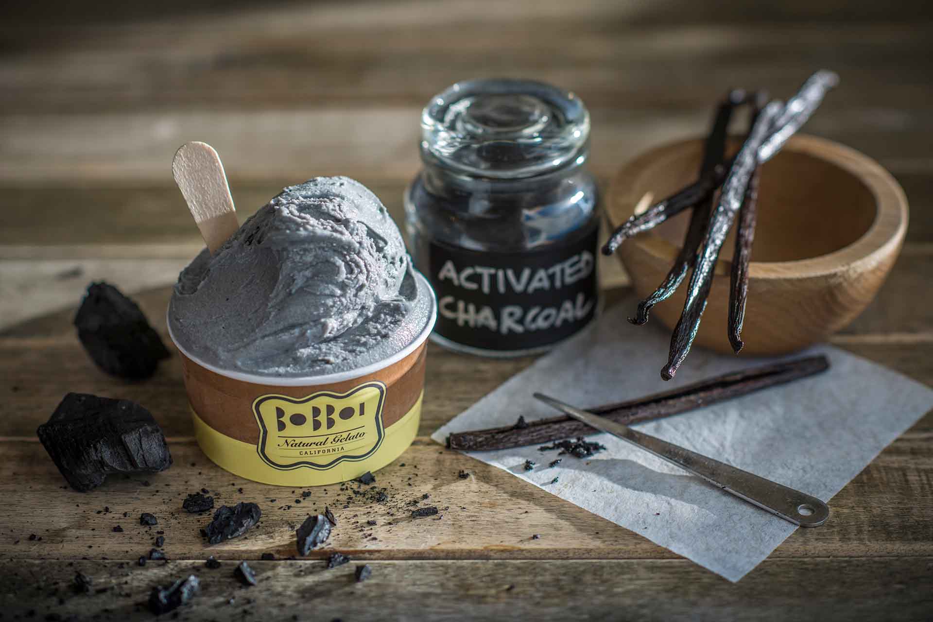activated charcoal straus ice cream
