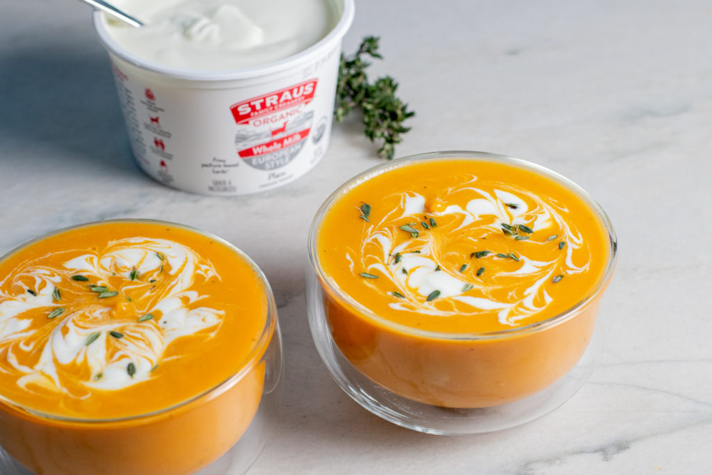 Roasted Butternut Squash Soup Straus Family Creamery