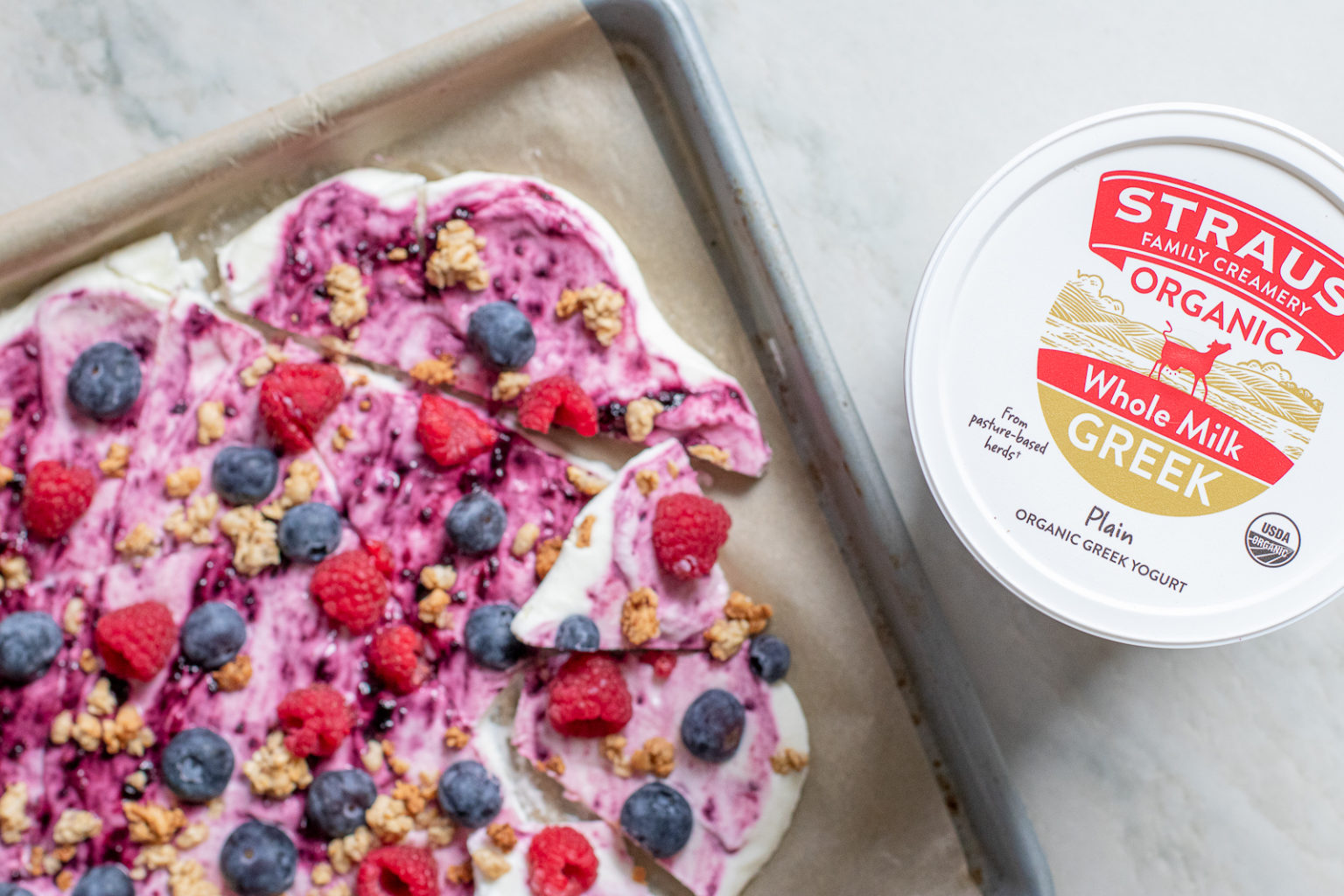 Yogurt Bark Straus Family Creamery