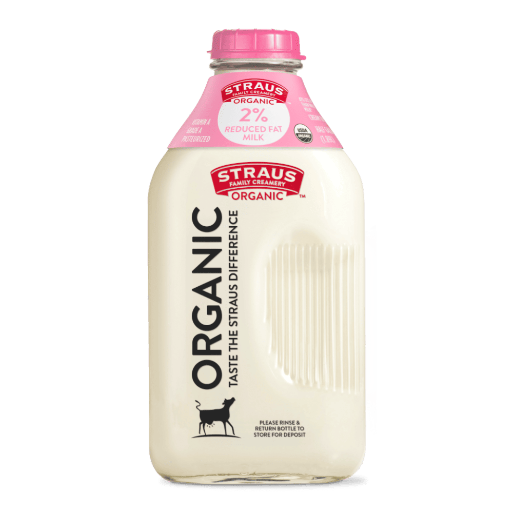organic cream top 2% milk