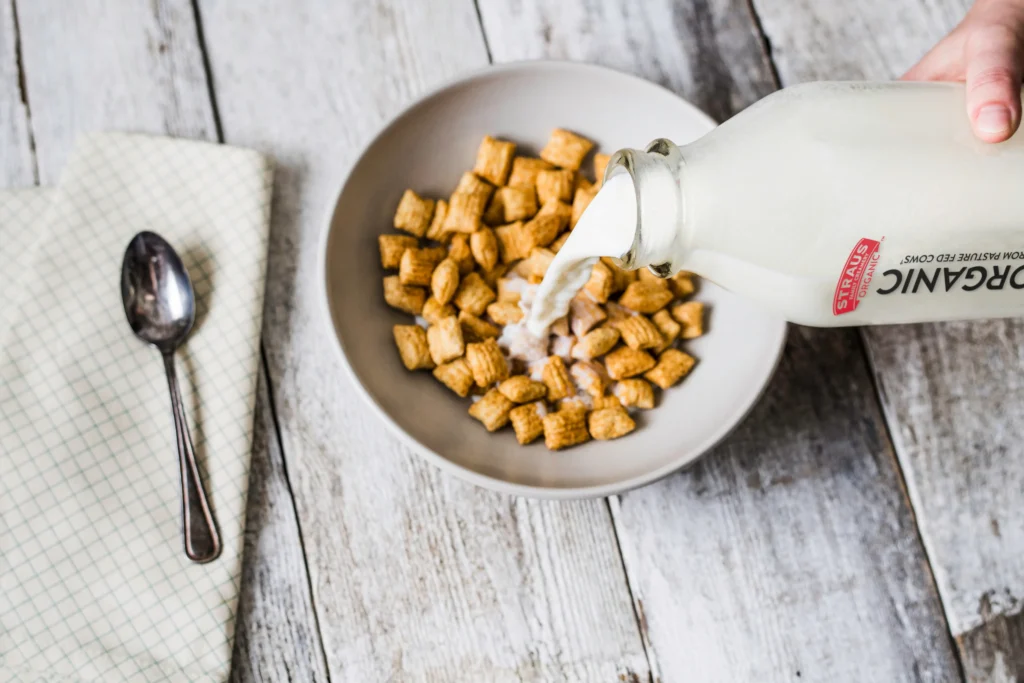 organic cream top milk