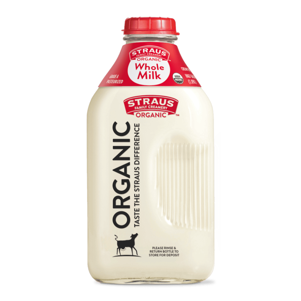 organic cream top whole milk