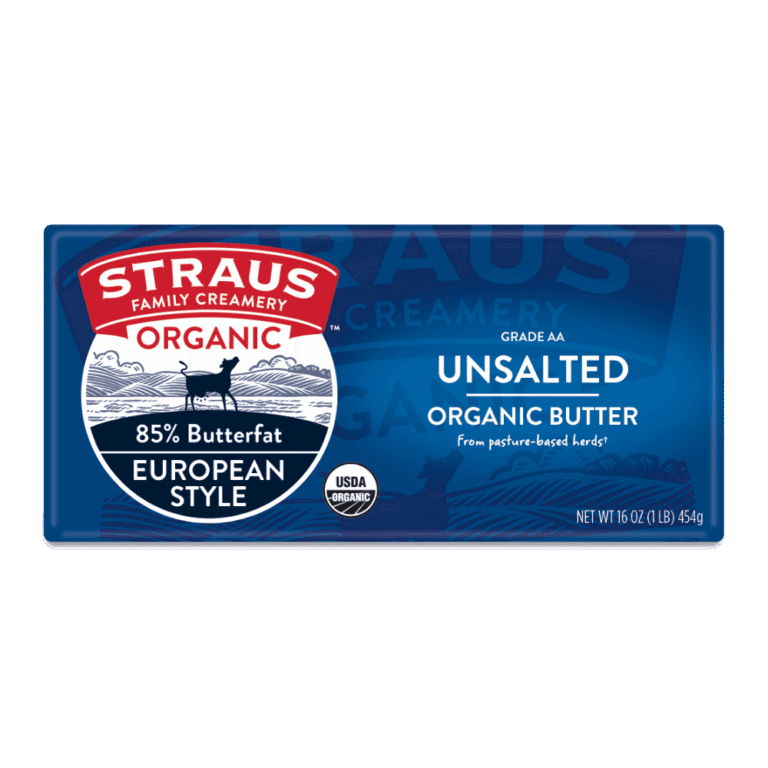 organic unsalted european style butter