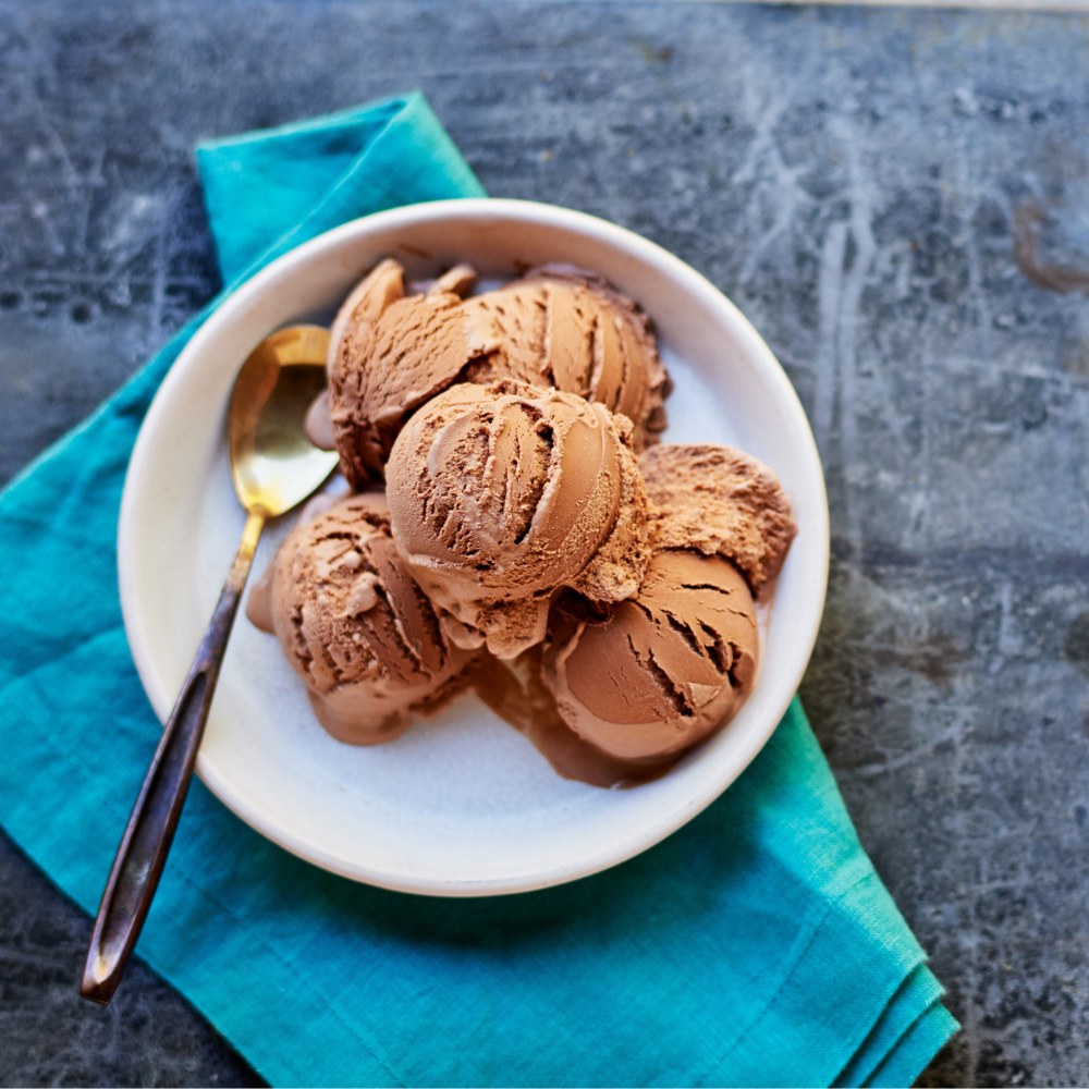 organic chocolate ice cream