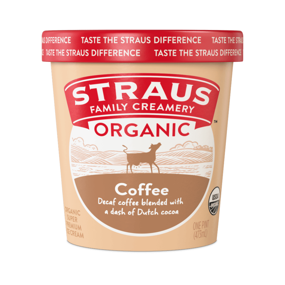 organic coffee ice cream
