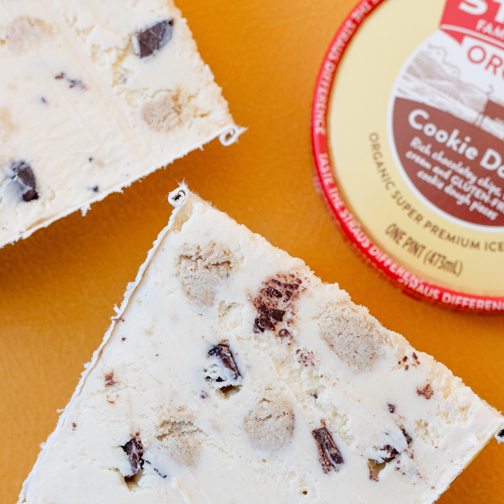 organic cookie dough ice cream