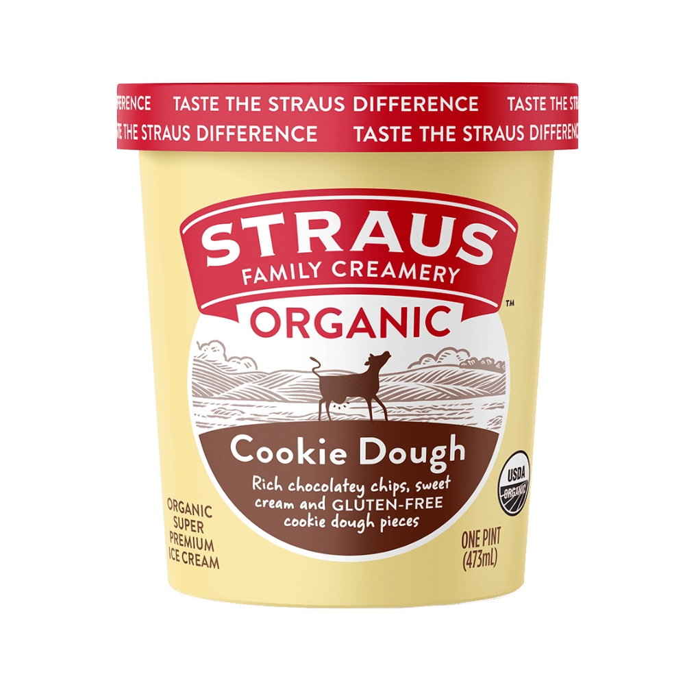 organic cookie dough ice cream