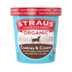 organic cookies & cream ice cream