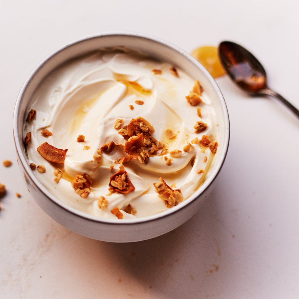 organic lowfat plain greek yogurt