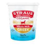 organic whole vanilla greek yogurt
