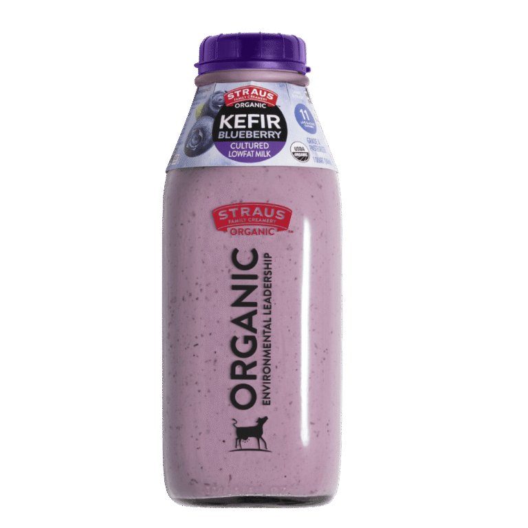 organic lowfat blueberry kefir