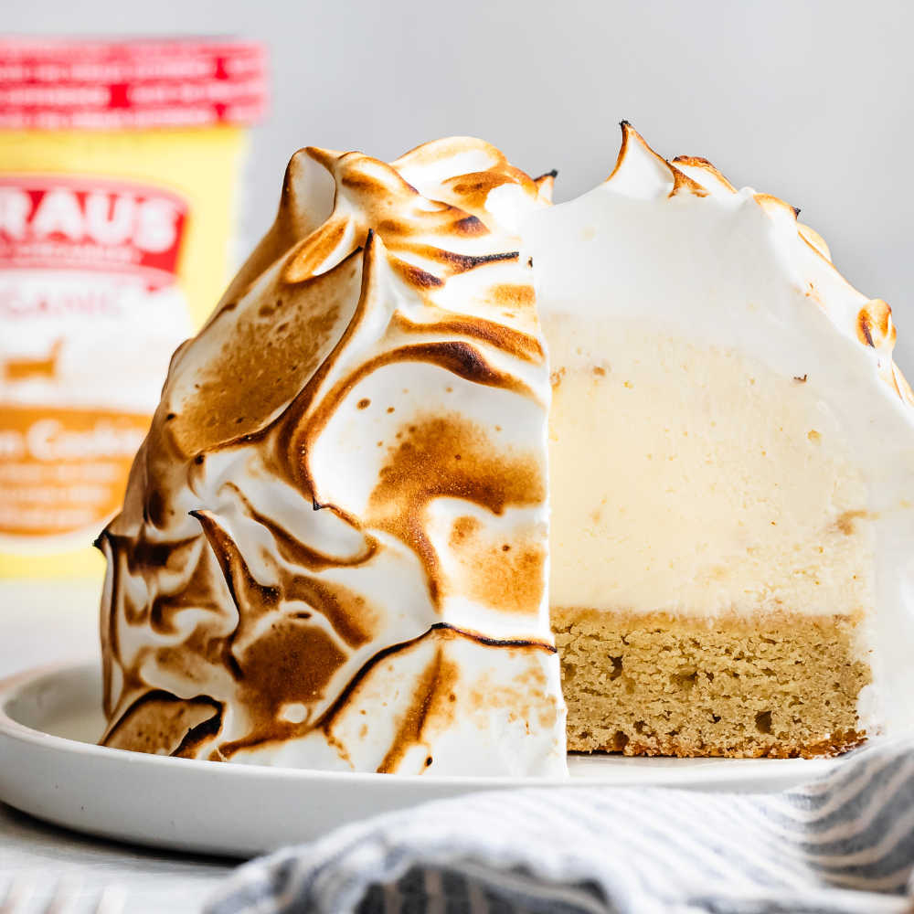 organic lemon cookie ice cream