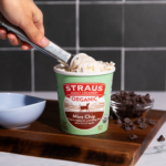organic mint chip ice cream