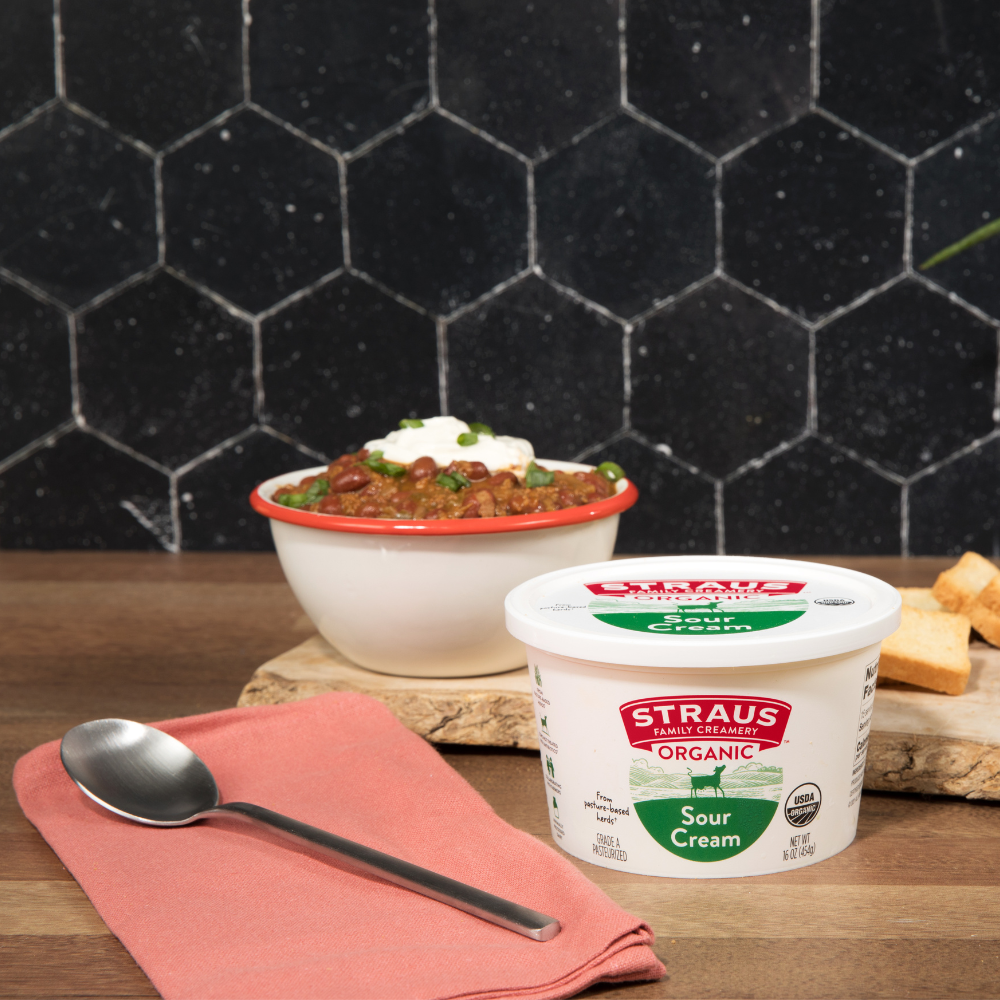 straus organic sour cream