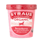 organic strawberry ice cream