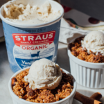 organic vanilla bean ice cream