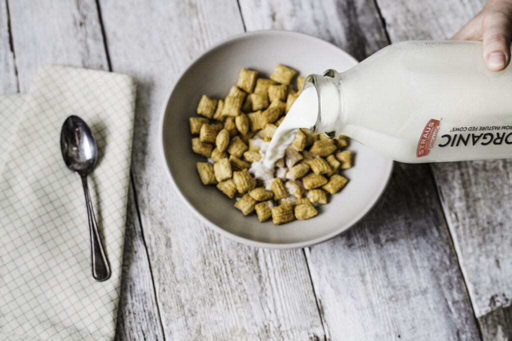 organic nonfat milk