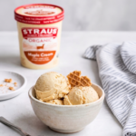 organic maple swirl ice cream